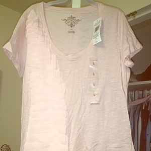 NWT Tommy Hilfiger shirt with ruffle on right